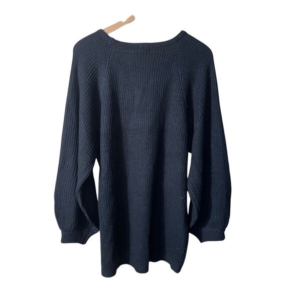 NEW nasty gal recycled crew neck jumper dress size 10 - Picture 5 of 9